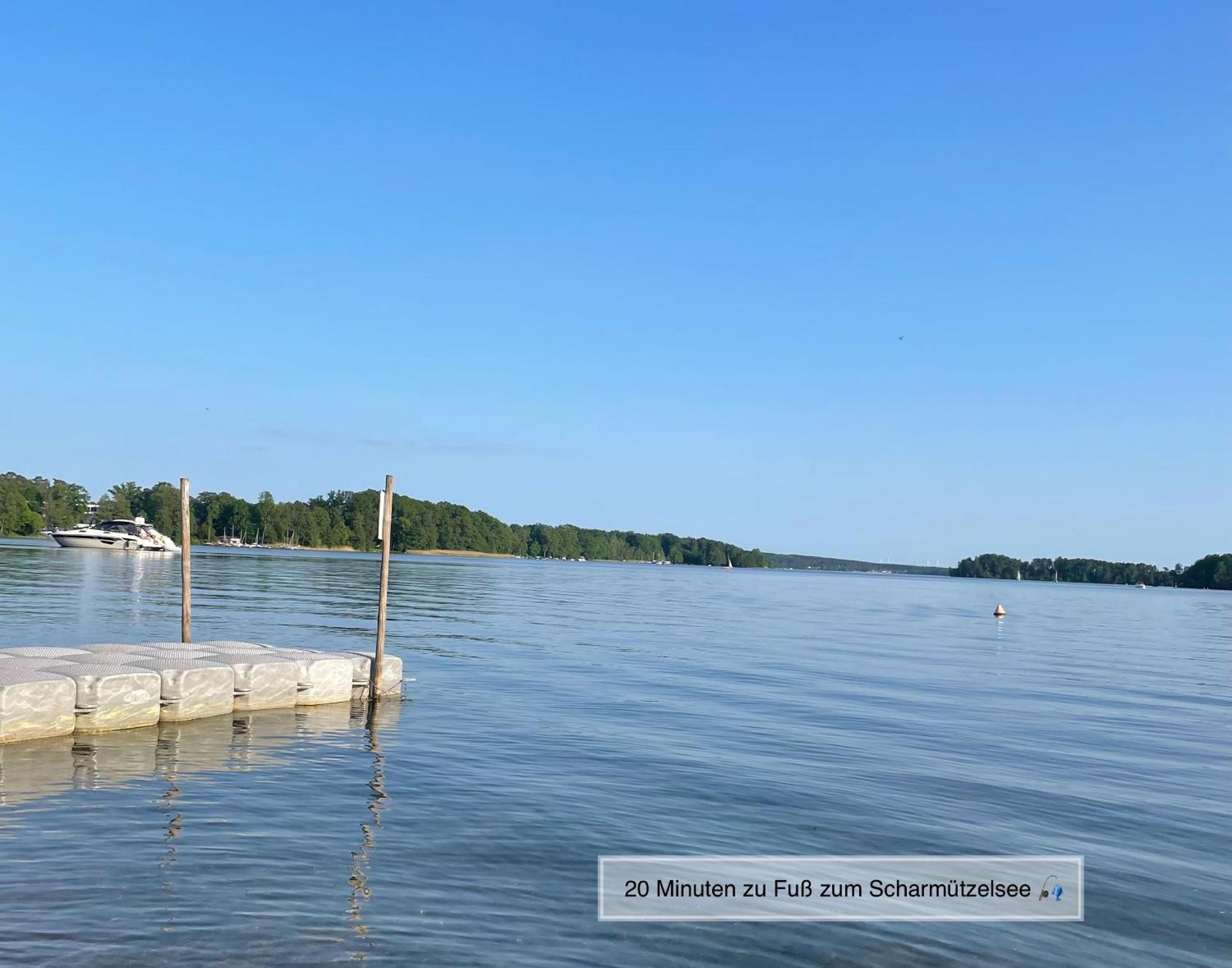 Modernes Ferienhaus Mit 3 Schlafzimmern In Der Naehe Vom Scharmuetzelsee Wendisch Rietz Eksteriør billede