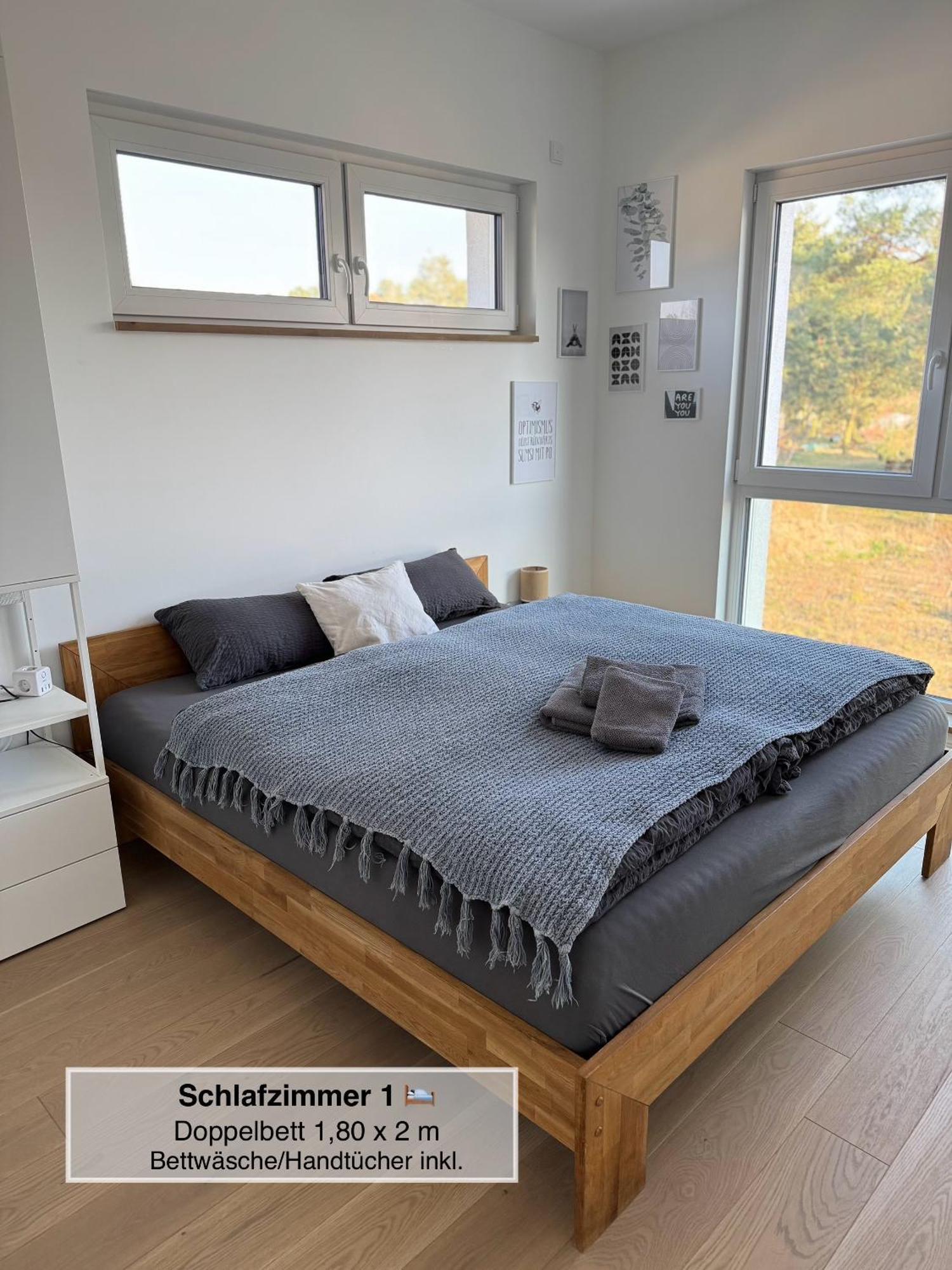 Modernes Ferienhaus Mit 3 Schlafzimmern In Der Naehe Vom Scharmuetzelsee Wendisch Rietz Eksteriør billede